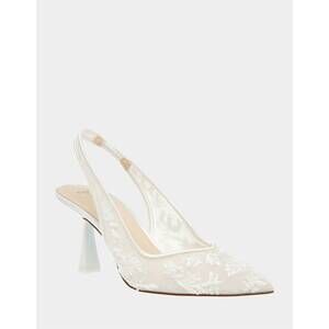 NEW BETSEY JOHNSON women's nikki pointed toe pump in ivory